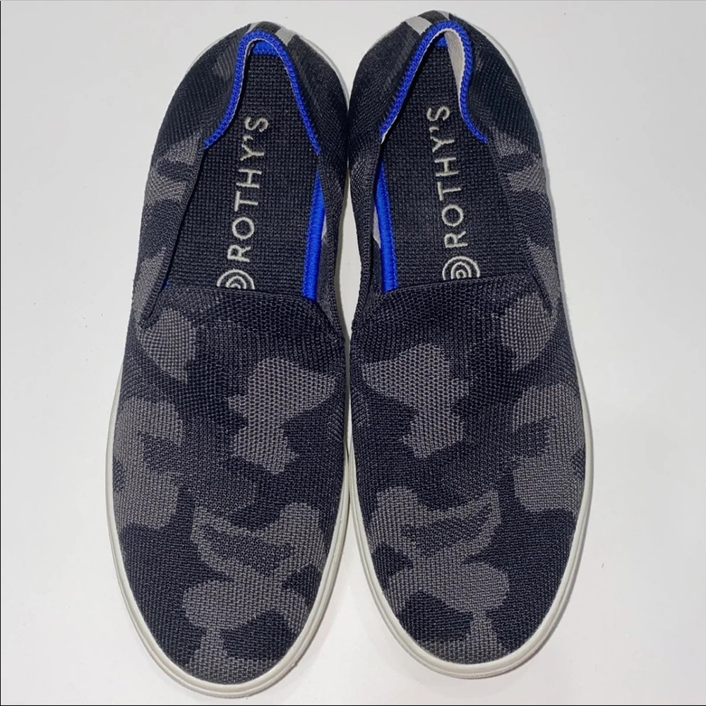 Rothy’s Sneaker Black Camo Size 7